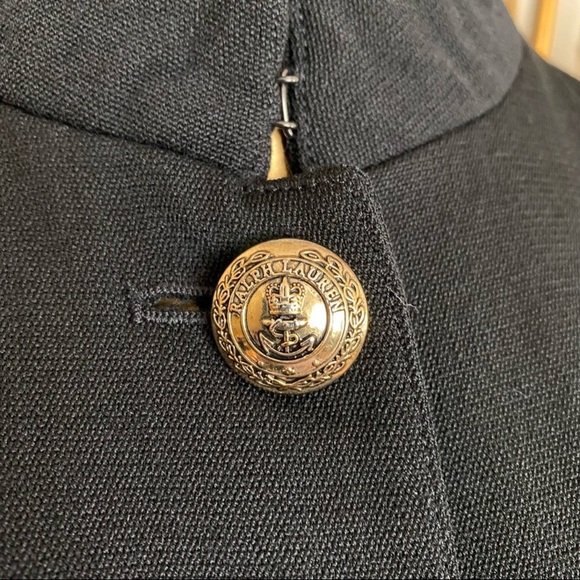 Ralph Lauren Black Label Jacket with Gold Buttons - Picture 3 of 8